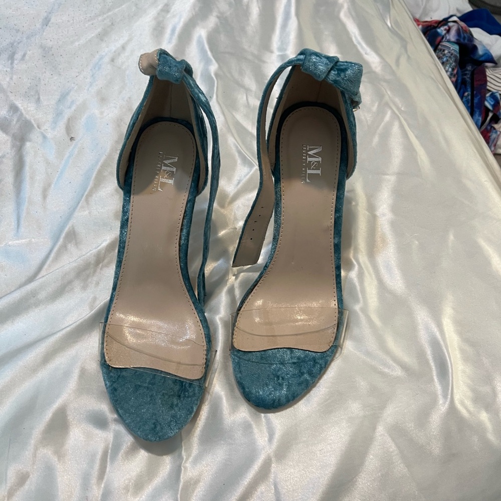 MIA Blue Heels Elegant and Stylish